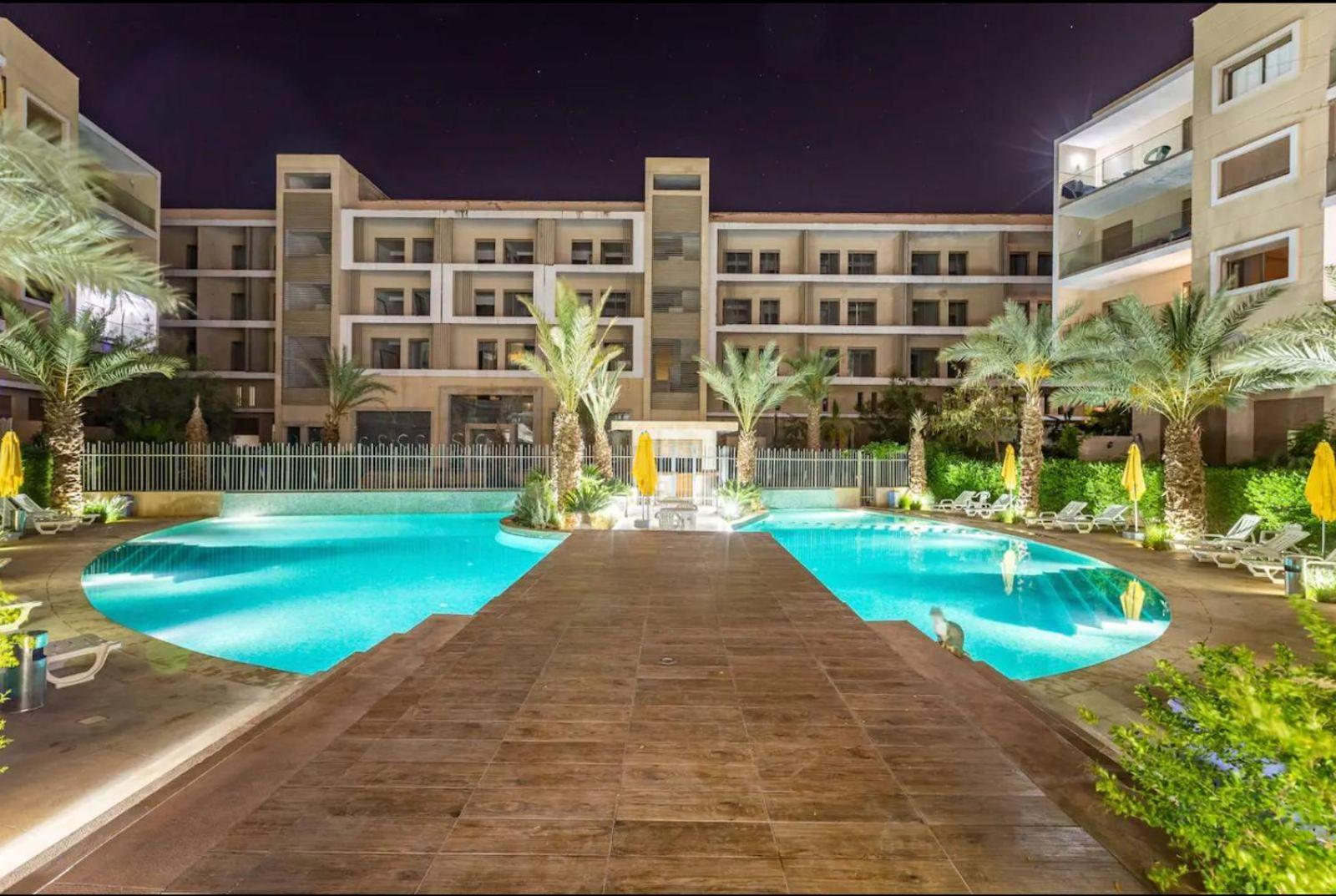 Appartement Luxueux Avec Piscine 10 Minutes Du Centre Ville Марракеш Экстерьер фото