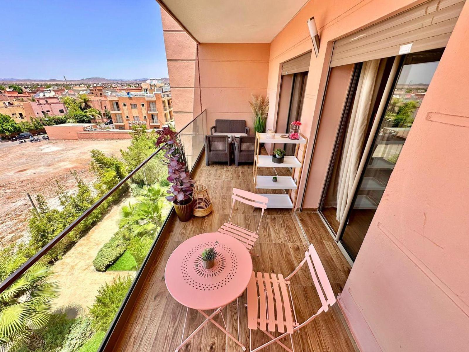 Appartement Luxueux Avec Piscine 10 Minutes Du Centre Ville Марракеш Экстерьер фото